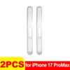 2-10 шт. Металлическая защитная сетка от пыли для динамика IPhone 17/17 Air/17 Pro/17 ProMax, клейкая, защитная, пылезащитная, для динамика/трубки