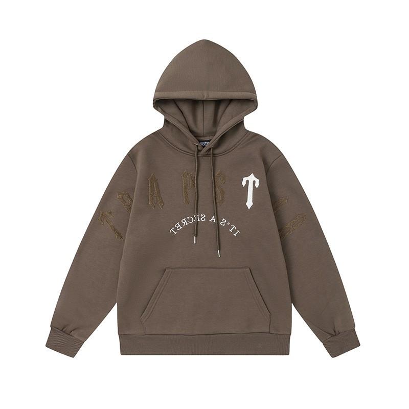 Унисекс Оверсайз Комплект Худи С Вышитой Буквой Streetwear Повседневная Одежда Подростки Взрослые