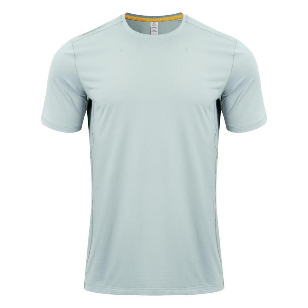 Мужская спортивная футболка Dry Fit с коротким рукавом, компрессионный свитер для бега, йога, одежда для пробежек и тренировок, рашгард