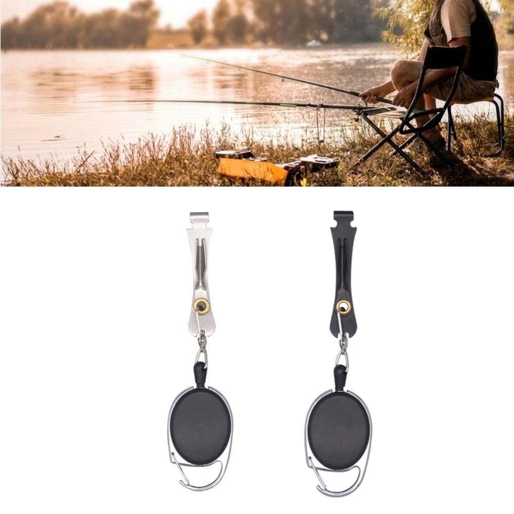 2PCS 4 in 1 Fly Fishing Knot Tool Quick Fast Tying Fishing Nipper Fly Fishing