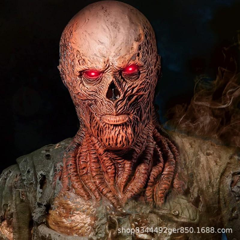 Horror Charlie Zombie Full Face Mask Halloween Costume Party Haunted House Scary Props