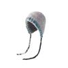 Thickened Knit Cap Foldable Fisherman Cap Cute Plush Knitted Hat  Winter