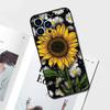 Красивый желтый чехол с подсолнухом для iPhone 17 Pro Max 14 13 12 11 15 16 Pro Max mini 16 Plus 16e 17 Air Чехол для телефона