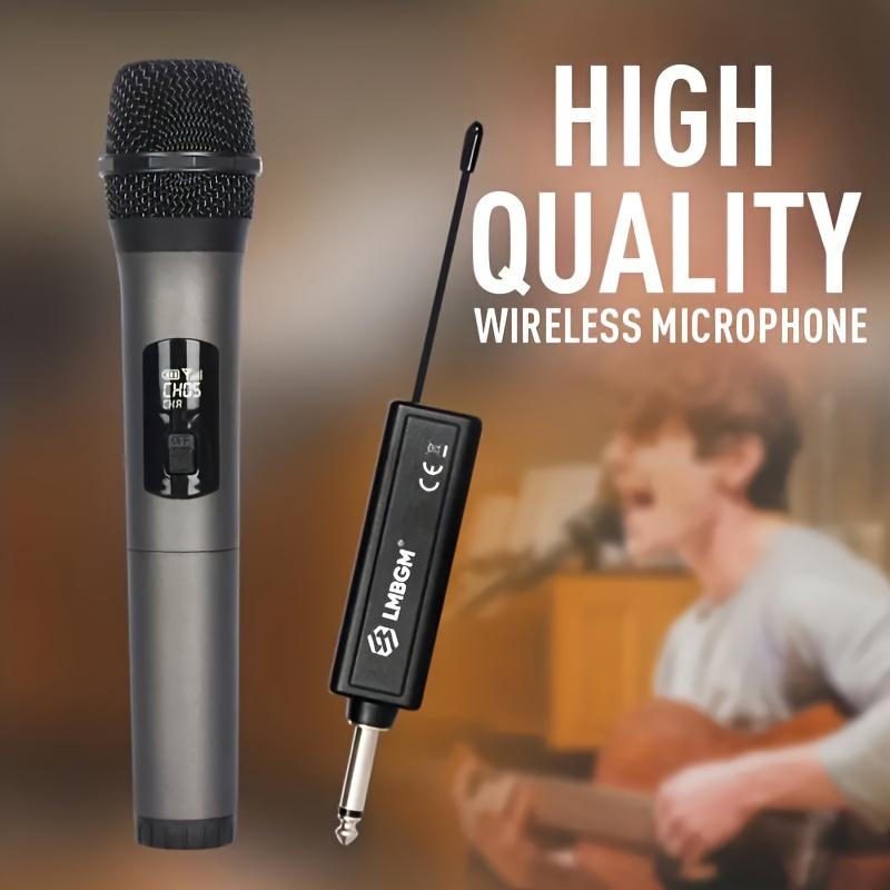 W-2 Wireless Rechargeable Microphone Home KTV Outdoor Portable Singing Performance Microphone Handheld Microphone System