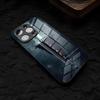 Чехол для телефона W-works I-Inception для iPhone 17 Air 16 E Pro Max 15 14 13 Mini 12 Pro 11 Max Plus Черная стеклянная крышка