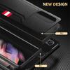 Модный кожаный чехол для Samsung Galaxy Z Fold 7 6 5 5G fold7 Fold5 Fold6 Fold 4 3 2 Fold3 Fold2 Fold4 Держатель для карт Чехол для телефона