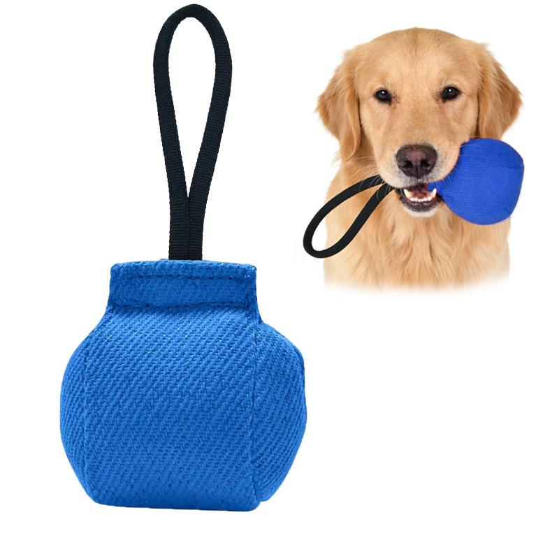Interactive Tear-resistant Bags for Small and Medium-sized Dogs, Pet Tug-of-war Toys, and Teething Training Toys for Throwing