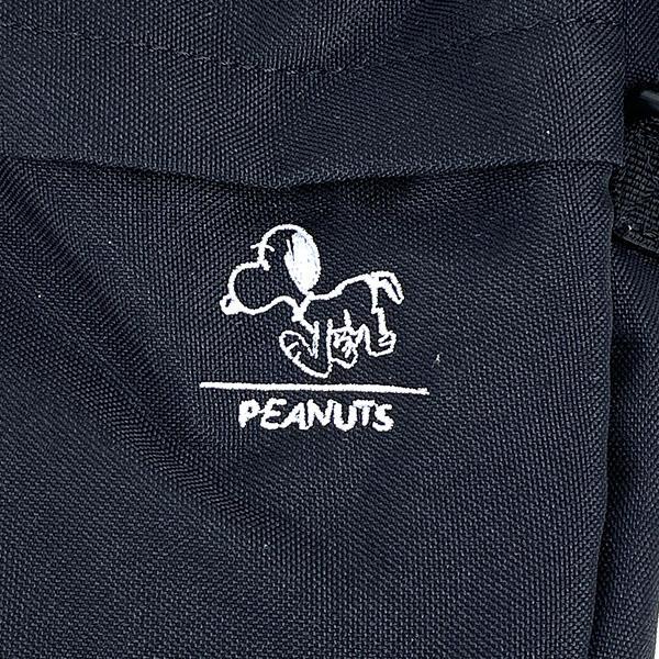 Квадратная сумка через плечо Snoopy RE-PET Черная SNOOPY