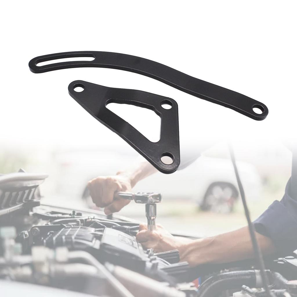 Короткий кронштейн генератора водяного насоса, совместимый с MOPAR318 360 6096BK SmallBlock, кронштейн генератора со стороны водителя