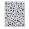 1 Sheet Halloween Spider Nail Art Sticker Waterproof Self-adhesive Gothic Spooky Spiderweb Women Fake