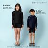[imagine] Rash Guard School Swimsuit, Long Sleeve, Girls, Boys, Boys,
