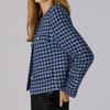  She S miSS  Check Tweed Jacket Swwjko31010 Bl