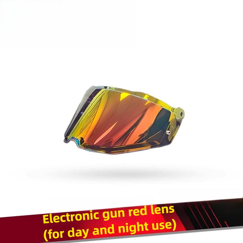 For LS2 MX702 Pioneer II Helmet Visors Helmet Anti-fog Stickers Light Black Lens,Day and Night Gold Red Lens