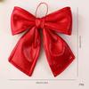 Soft Velvety Fabric Bowknot Christmas Tree Ornament For Mantels Wedding Festival Celebration Decoration