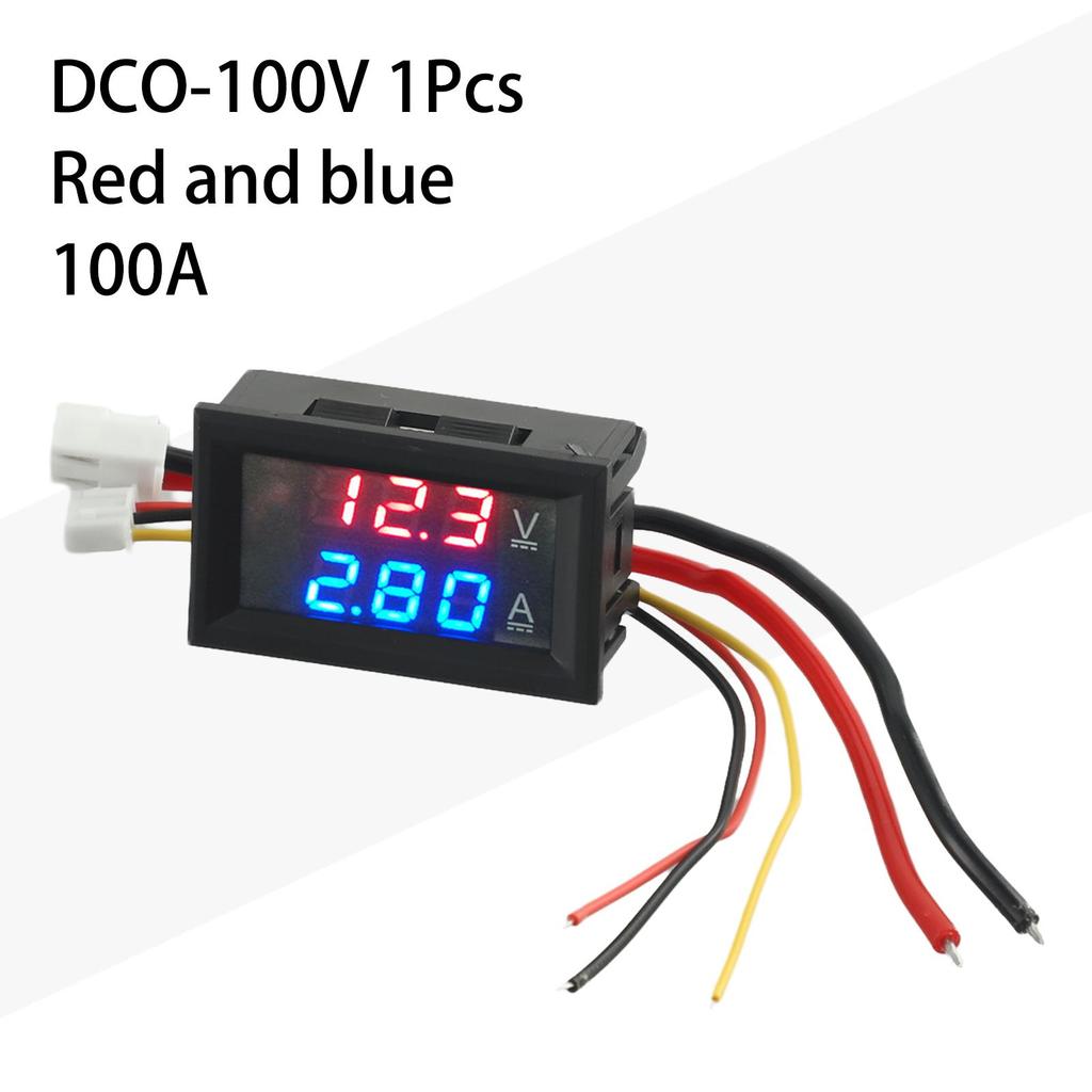 Voltmeter Ammeter High-quality Materials LED 100A Digital 1PCS