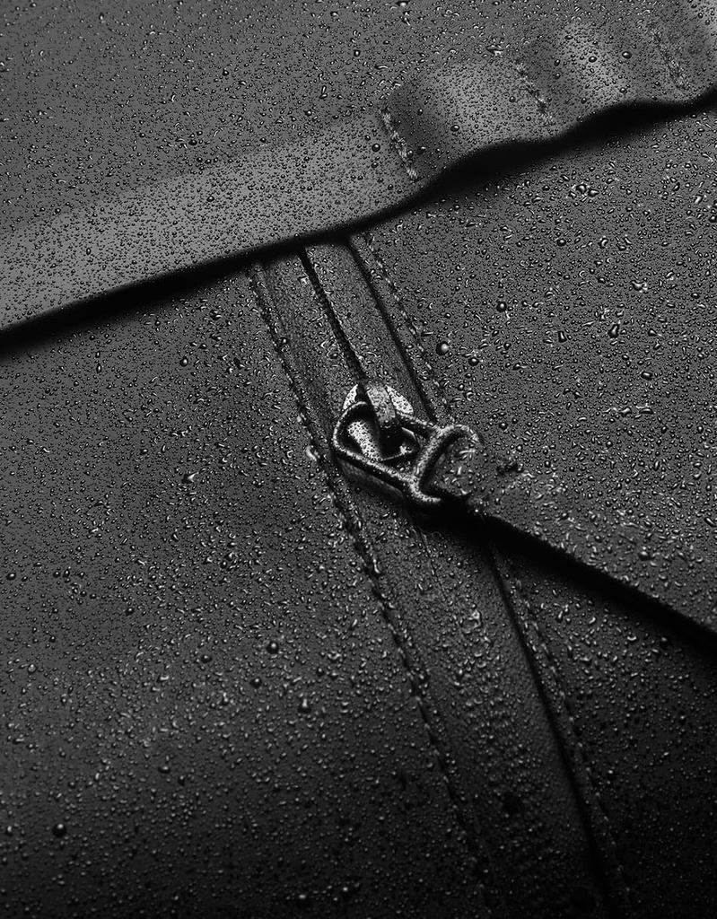 Gaston Luga Black Splash Black Backpack Rucksack 11 inches 13 inches Laptop Tablet Commuting to work or school Lightweight Waterproof Vegan Leather