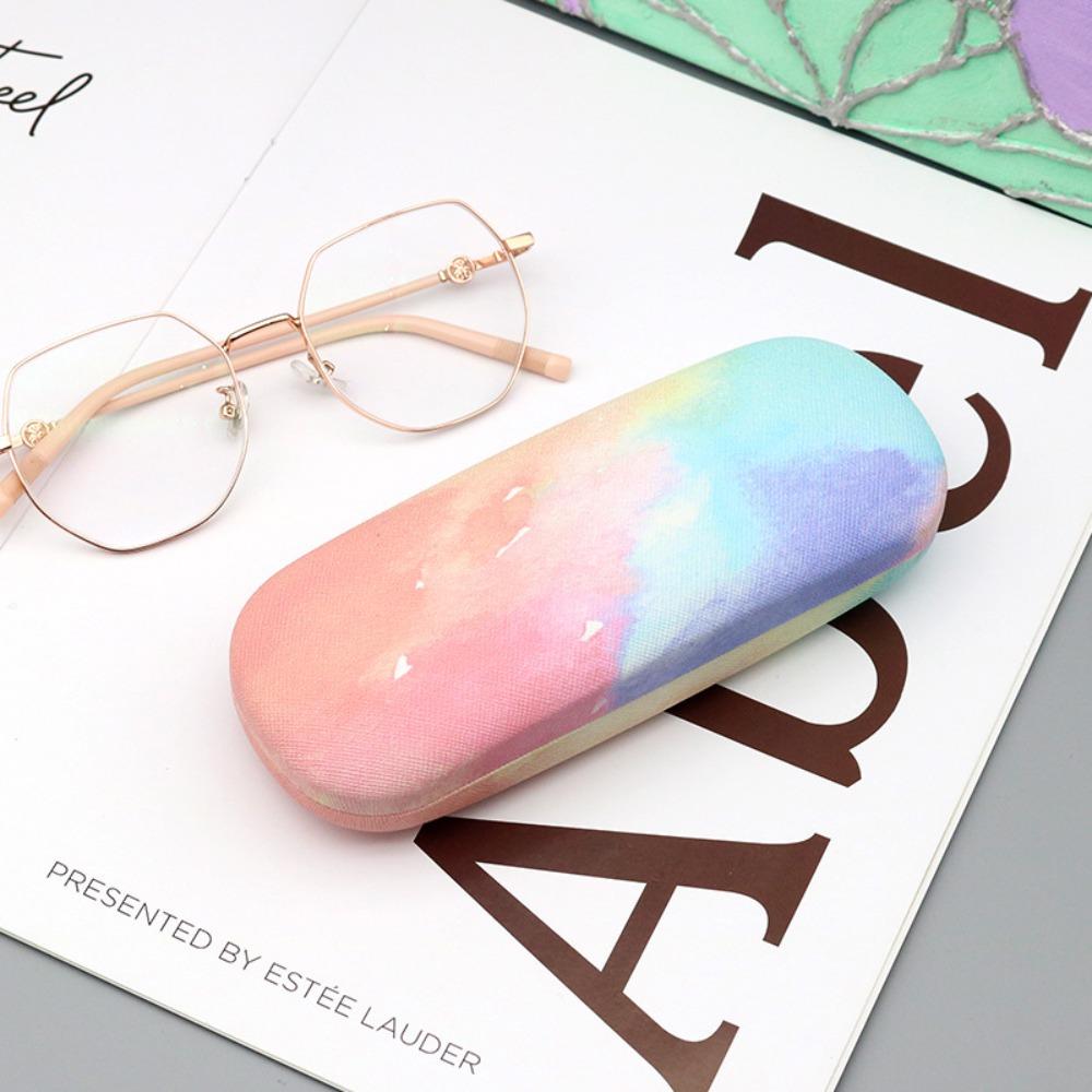 Color Cloud Glasses Box Spectacle Protector Eyewear Case Fashion Sunglasses Case Women