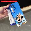 2DFlat Samsung phone case Sunglasses Cat Enjoying Blue Ice Cream on Beach Applicable to Galaxy S22 S23 S24 S25ULTRA S26 A12 A13 A14 A15 A16