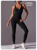 Women's fitness sets, women's yoga clothes, sports wear, women's sports jumpsuits, stretch fitness clothes, sexy tank top style jumpsuits
