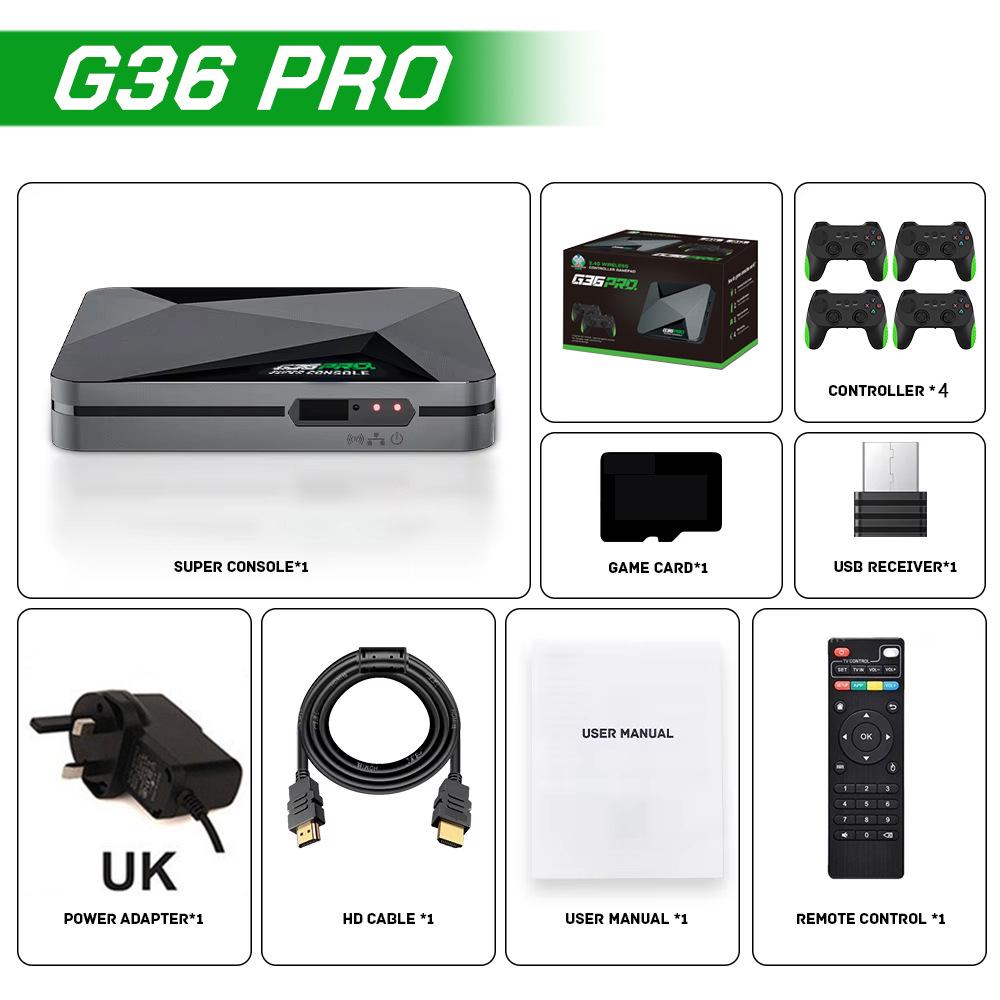 GameBox G36 Pro: Игровая консоль для ТВ с двойной системой