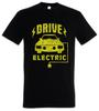 Drive Electric Mens T-Shirt Electric Car Fun BEV PHEV Plug In Plug In Electric