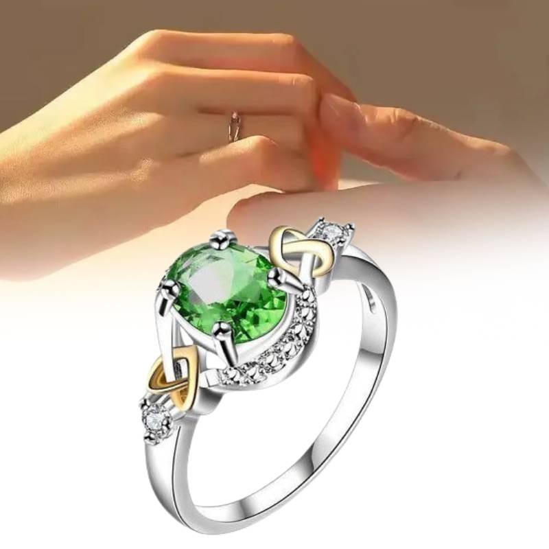 Потрясающее медное кольцо в стиле фруктов, инкрустированное цирконием, для мужчин и женщин с уникальным дизайном