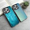 Текстура платы C Чехол для телефона для iPhone 17,16,15,14,13,12,11 Plus,Pro Max,XS,Цветной серебряный внутренний чехол