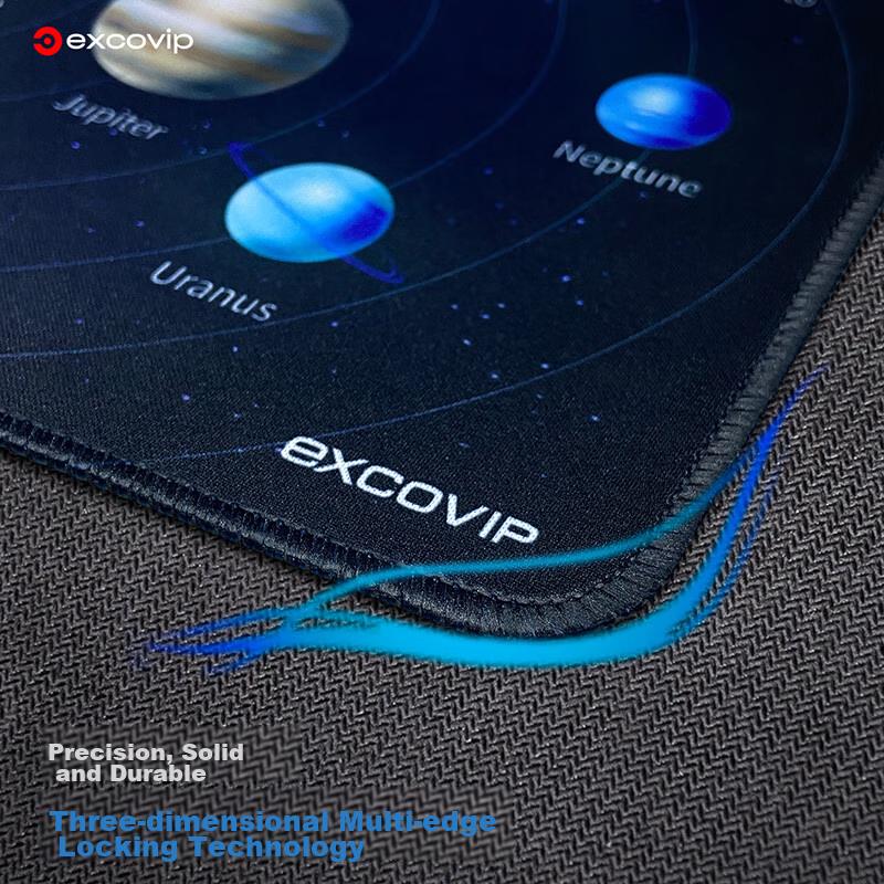 Anime Mouse Pad, Small Size with Locking Edge, Computer Laptop Keyboard Medium-Sized Accessory, Non-Slip, Anime Style, Large Size