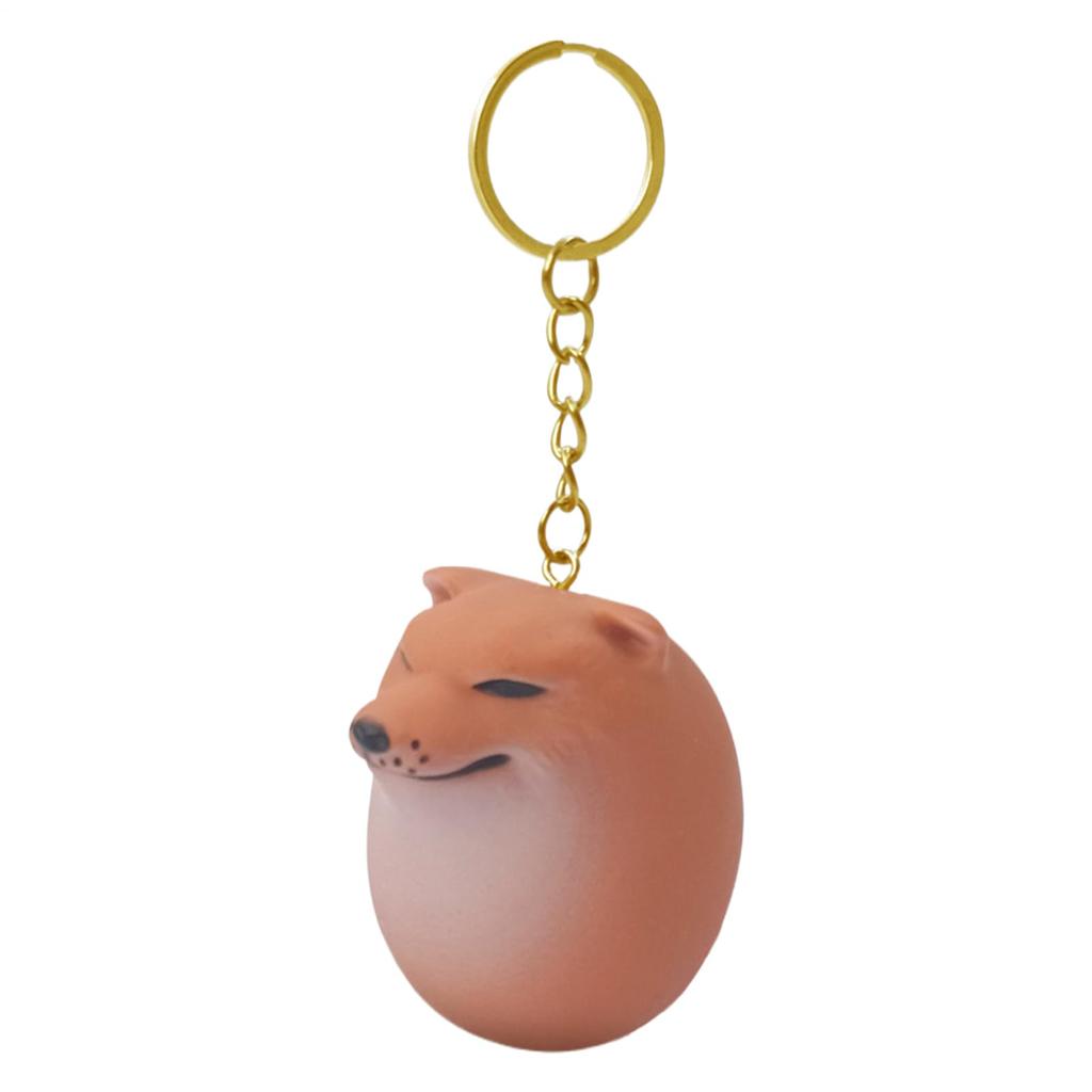 Dog Egg Keychain Pendant, Shiba Inu Egg, Keychain, Shiba Inu Egg, Squishy Egg for