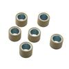 6PC Racing SH300 SH350 Variator Roller 16g 17g 18g 19g 20g 21g Weights 23x18mm For Honda Forza 300 350 ADV 350cc Scooter Engine