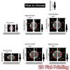 2D плоская печать 2 шт. Штора Занавеска Мишень для дартса со стрелами Цифровая печать Полиэстеровые шторы Праздничный декор стен для фотозон