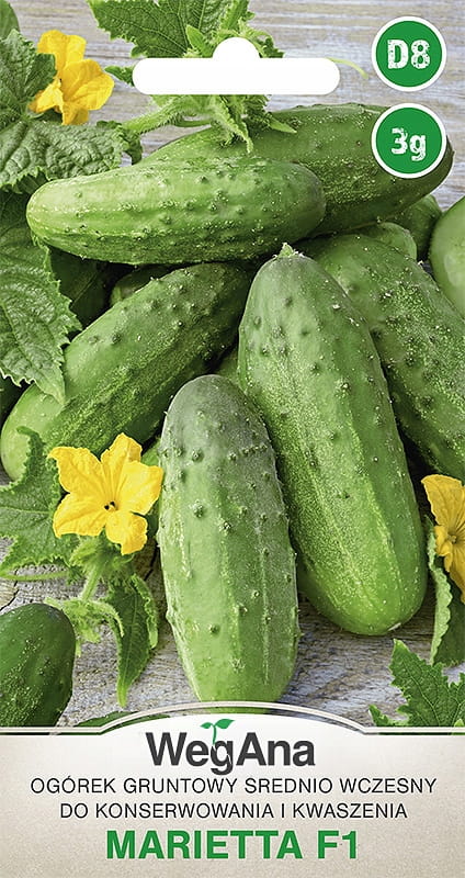 Cucumber Marietta F1 3g Vegetable Seeds - WegAna
