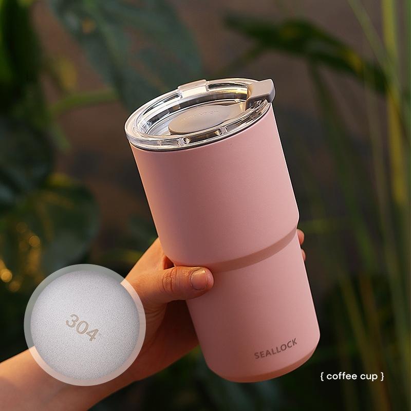 304 Stainless Steel Mug Double-Layer Coffee Cup Milk Cup Creative Insulated Tea Mugs Japanese Water Cup Gift Drinkwar
