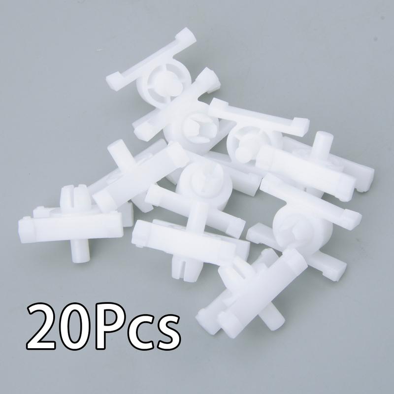 20pcs 51131829904 Car Rocker Panel Door Moulding Clips Retainer Clamp Fastener Pin Mounting Brackets Fit for BMW E10 E21 E30 M3