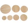 Sizes Compatible Kitchen Organization Wide Mouth Cover Canning Storage Mason Jar Lid Wood Lids