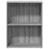 Bookshelf Grey Sonoma 60x30x77 cm Engineered Wood