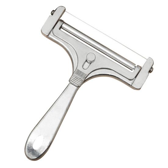 Cheese Slicer Multifunctional Adjustable Thickness Non-stick Ergonomic Handle Easy Clean Slicing Tool Food Grade Butter Cutter Cooking Utensils