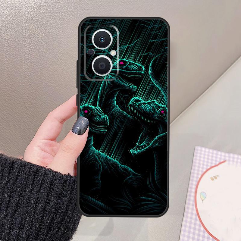 Jurassic Dinosaur World Phone Case For OPPO Find X3 Lite X5 X6 Pro X2 Neo Reno 3 4 5 6 7 8 Lite 4Z 5Z 2Z 8T Cover