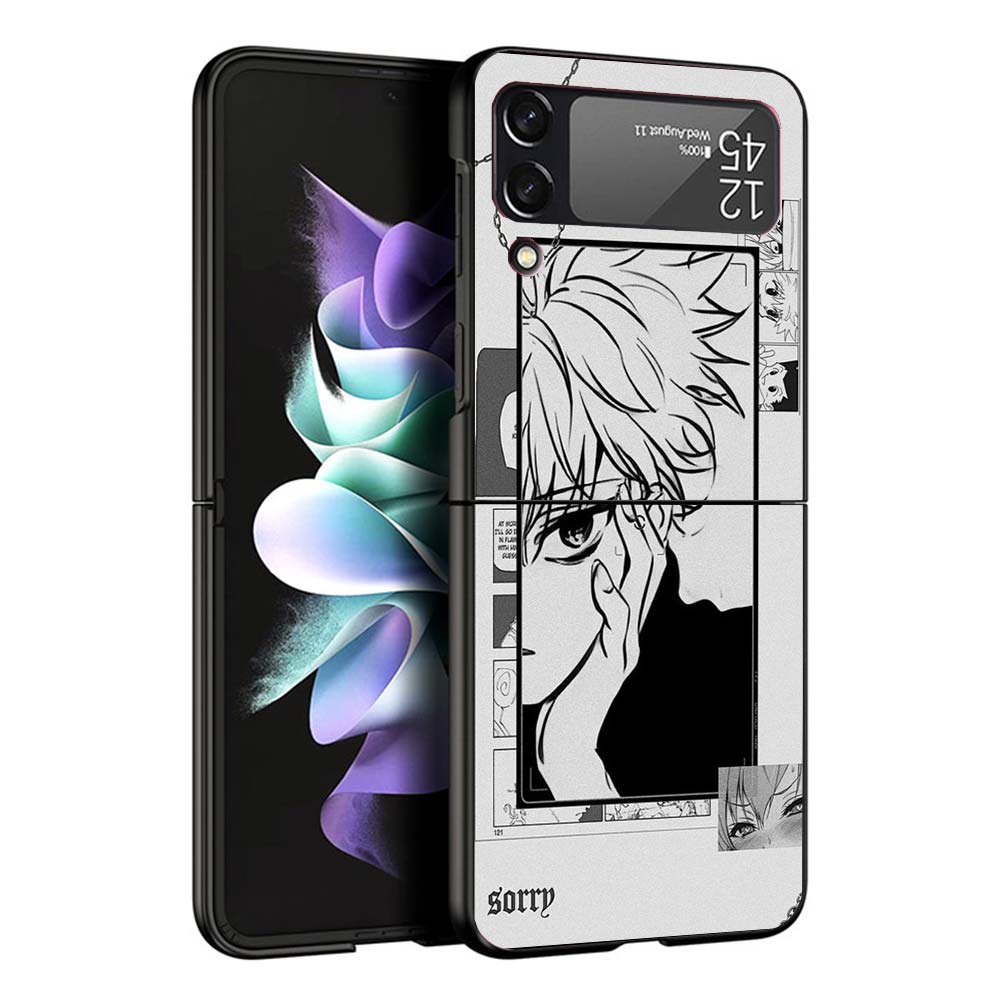 Чехол для телефона HunterX Killua для Samsung Galaxy Z Flip7 Flip6 5G Flip5 Flip4 Flip3 ZFlip 7 6 3 4 5 Ударопрочная задняя крышка Galaxy Z F