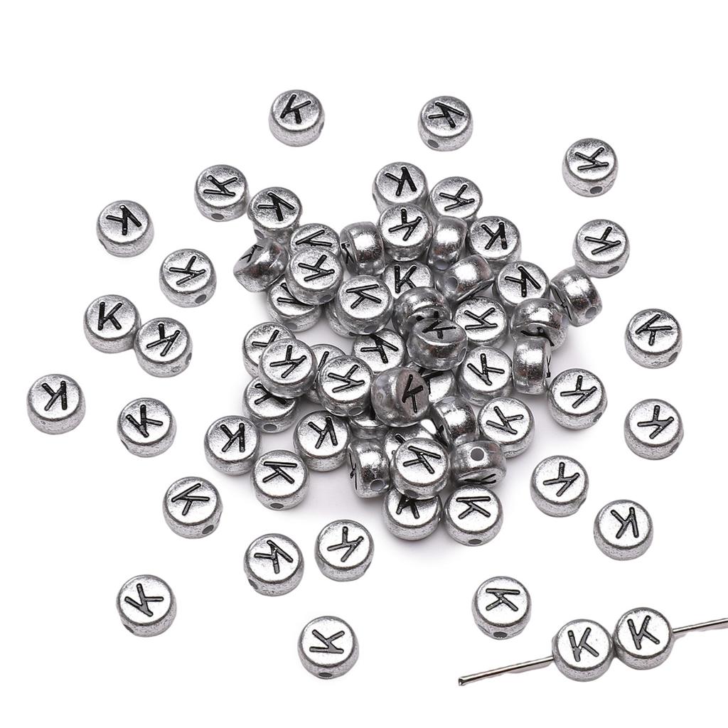 Бусины ручной работы Акриловые бусины с буквами алфавита Квадратные бусины Плоские бусины Круглые бусины Украшения ручной работы своими руками Аксессуары для браслетов Разделительные бусины Ручная нить бусины