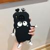 Черный 3D чехол с милым мультяшным рисунком для Huawei P40 P50 Pro mate 30 40 Pro nova 5 6 7 8 Honor 60 70, роскошный мягкий силиконовый чехол для телефона для детей