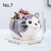 Cute Animal Flower Pot Succulent Pot Ceramics Planter Home Decor Desktop Ornaments Bonsai Plant Pot Garden Decoration