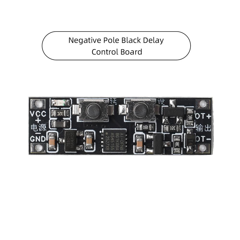 DC 3-20V Wide Voltage Delay Switch Module 3A Output Time Delay Control 0-60min Adjustable Grade Anti-Interference Timer Board