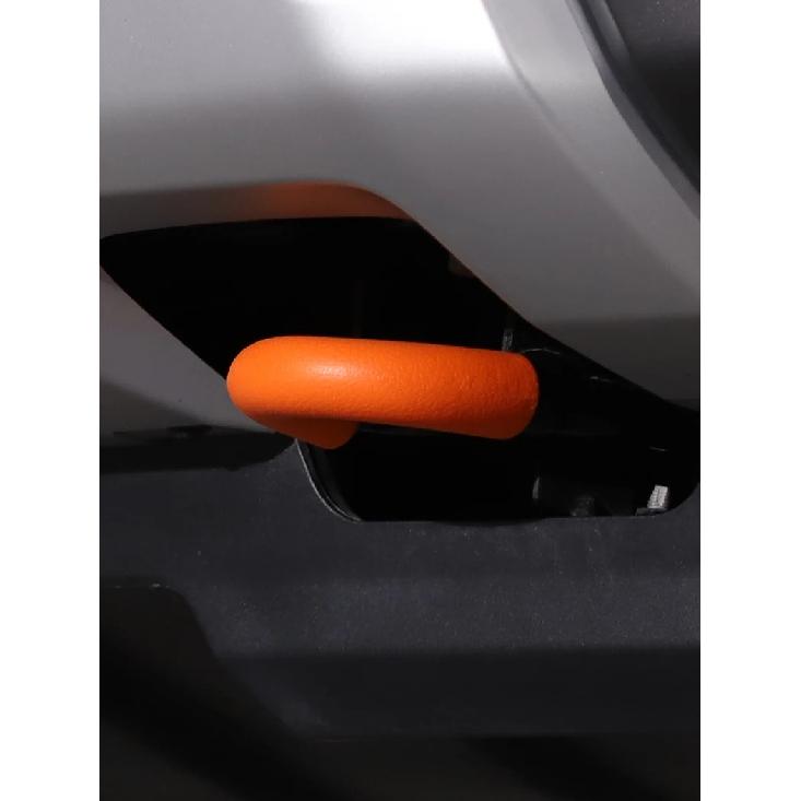 TPE Black For Ford Ranger Ranger T9 2023-2026 Car Front Tow Hitch Protective Cover Tow Hitch Trim Car tools Accessories