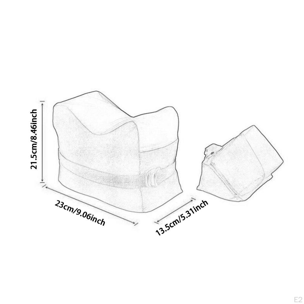 2Pcs Shooting Sand Bag Set Rest Support Sandbags for Outdoor Sports Picnic