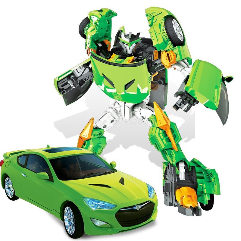 Новая двурежимная фигурка-трансформер Робот-спасатель Hello Carbot для детей