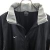 Nike Тренировочная куртка на молнии Набор XL черная Сетчатая подкладка Мужская Б/у