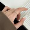 Маленькое Кольцо Высокого Класса - Кольцо на Указательный Палец с Хвостиком - Простое Кольцо для Женщин, Легкая Роскошь, Однотонное Кольцо с Открытым Концом