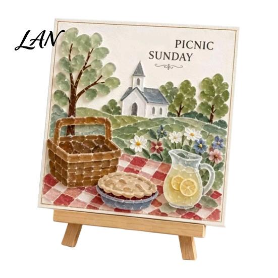 Unique Handmade Gift for Friends Sunday Traditions Sea Glass Art Kit, DIY Mosaic Kit Morning Craft Adults Teens, Home Decor Tranquil Projects