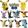 Go Pikachu Eevee Squirtle Plush Stuffed Toy Gifts Figure Version Tv